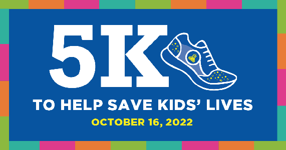 Colorful Comer 5K with Shoe Graphic