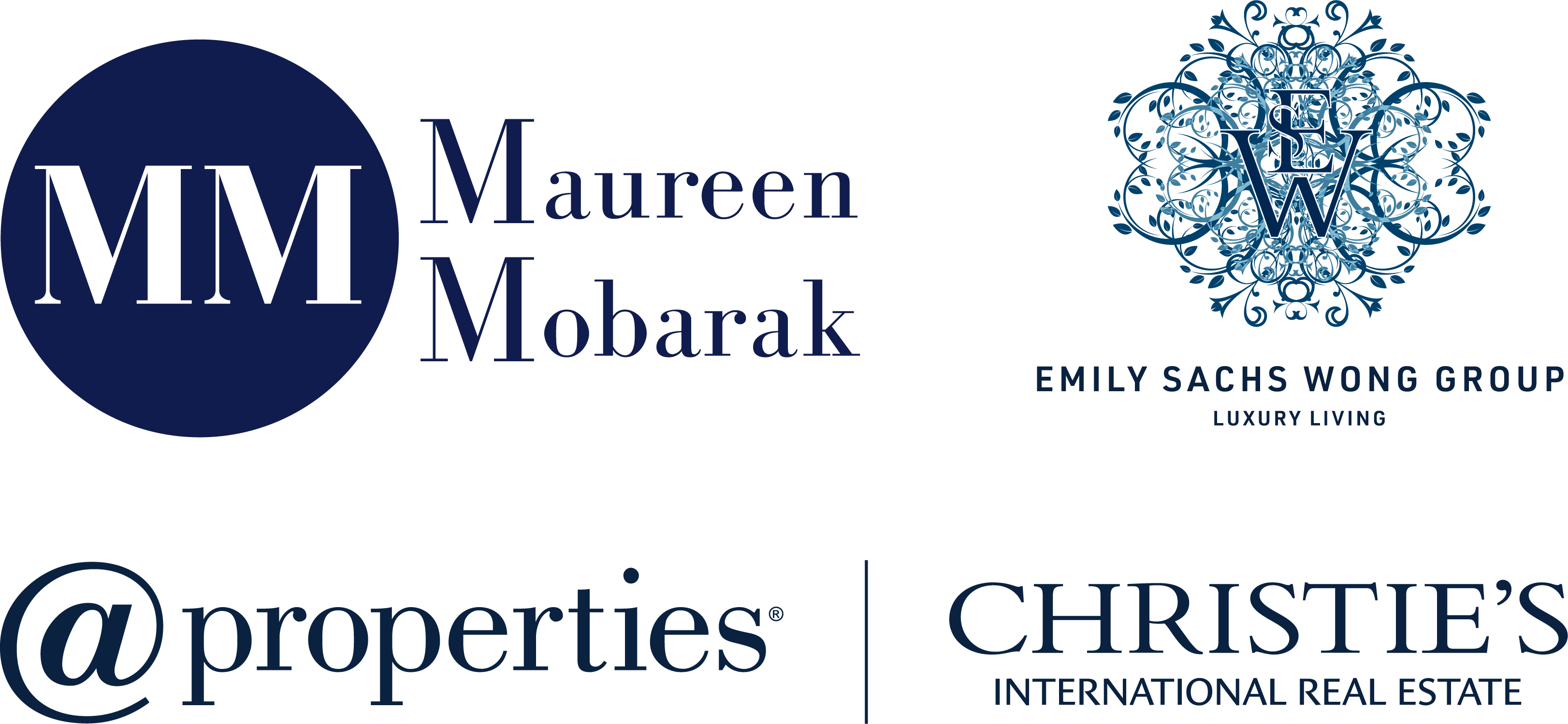 Maureen Mobarak logos